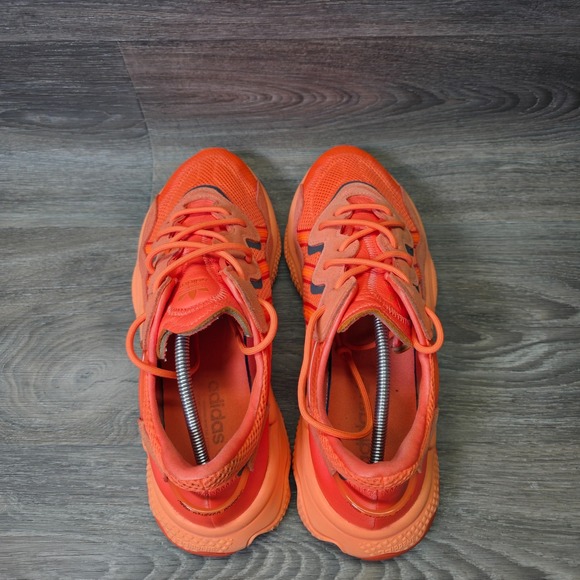 Adidas Ozweego Shoes Mens 12 Bold Orange Mesh Chunky Lifestyle Sneakers  EE6465